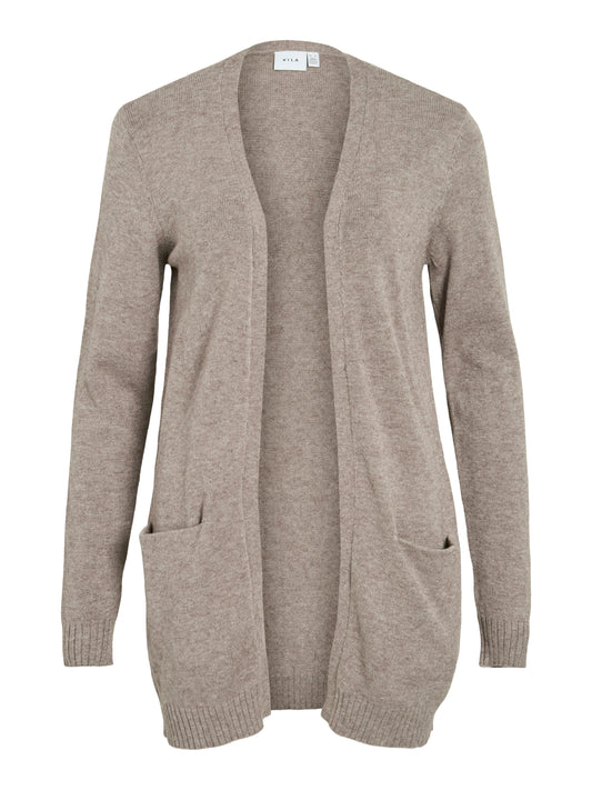 VIRIL OPEN L/S KNIT CARDIGAN - NOOS