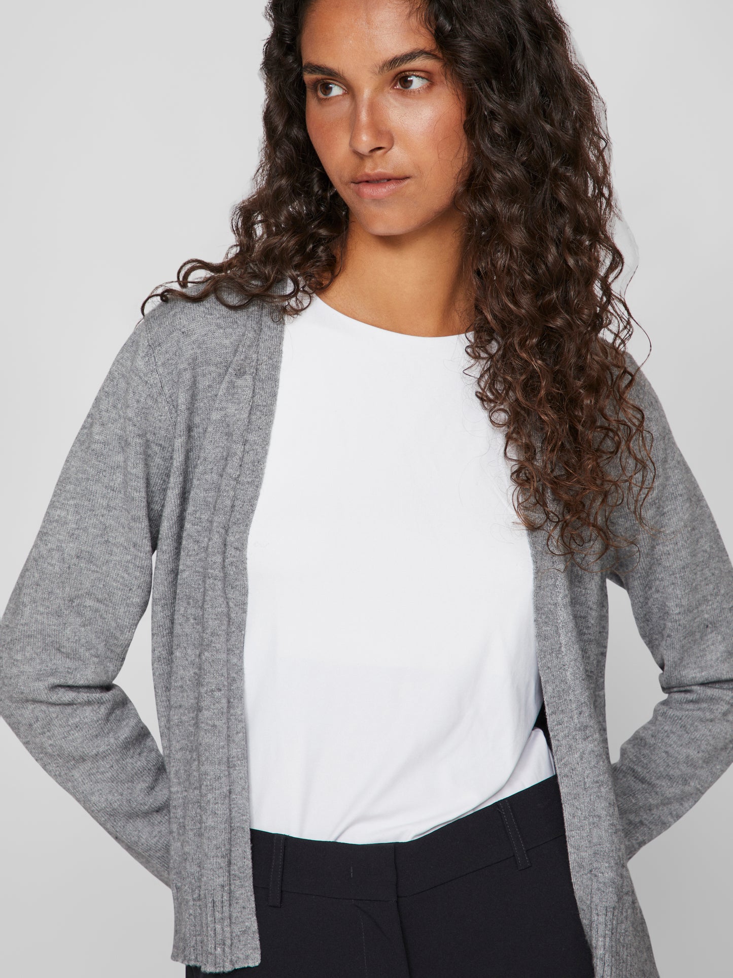 VIRIL SHORT L/S KNIT CARDIGAN-NOOS
