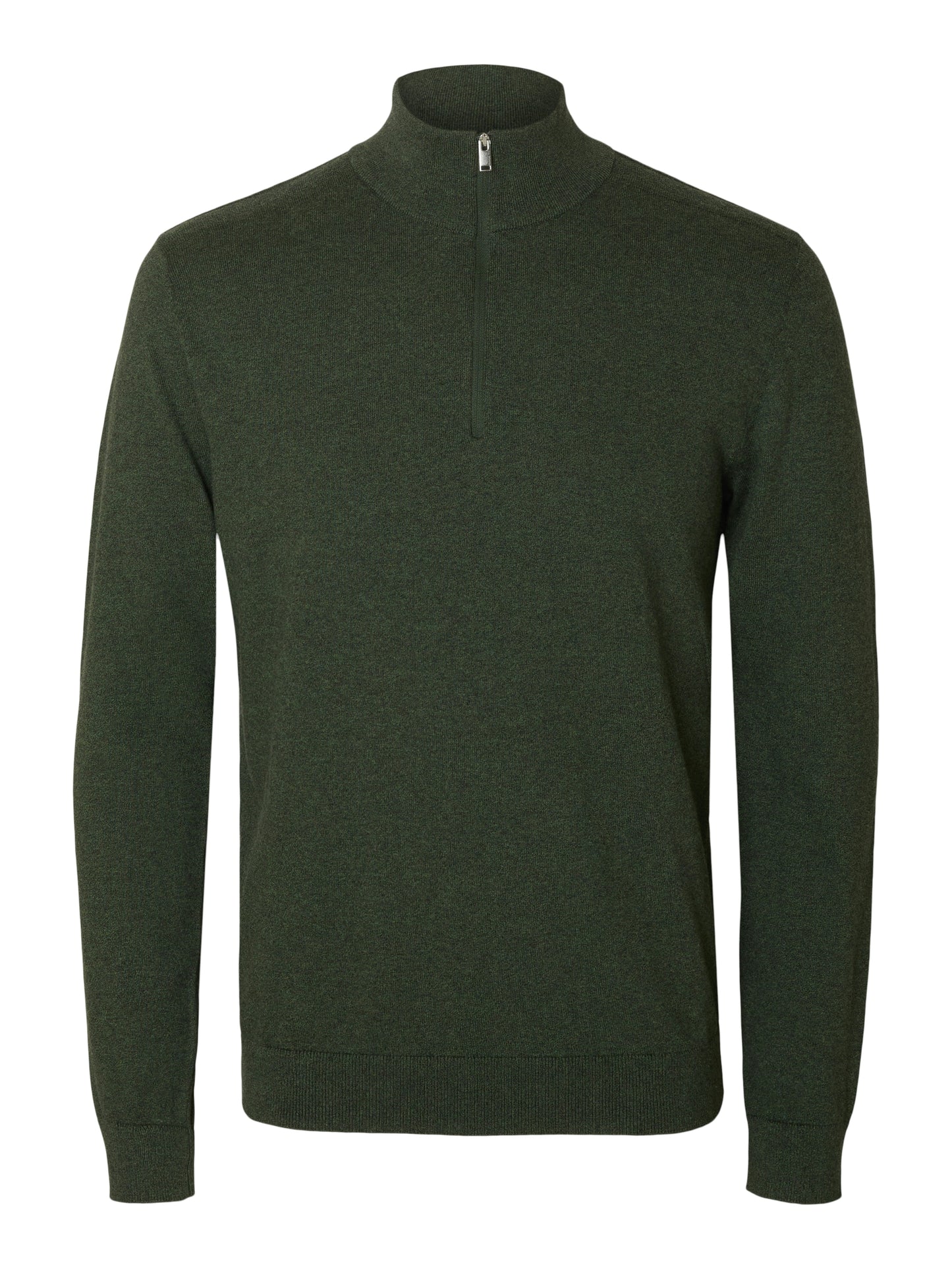 SLHBERG LS HALF ZIP NOOS