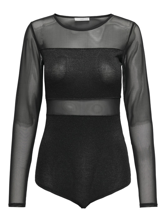 CARESTHER GLITTER L/S BODY JRS NOOS
