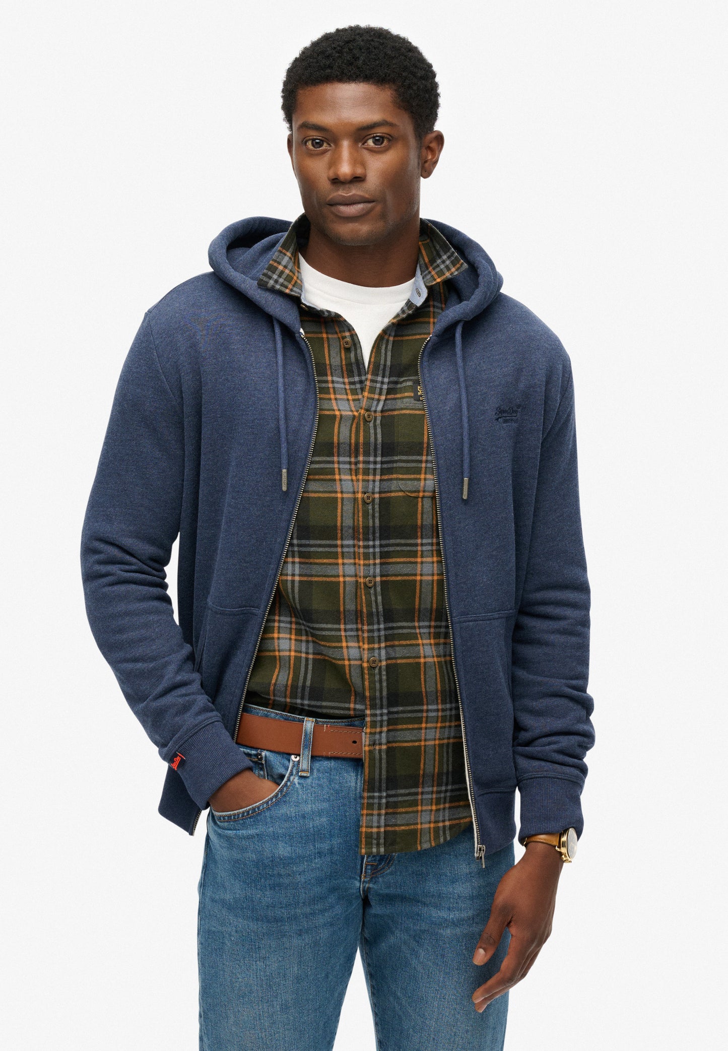 Essential Kapuzenjacke mit Logo