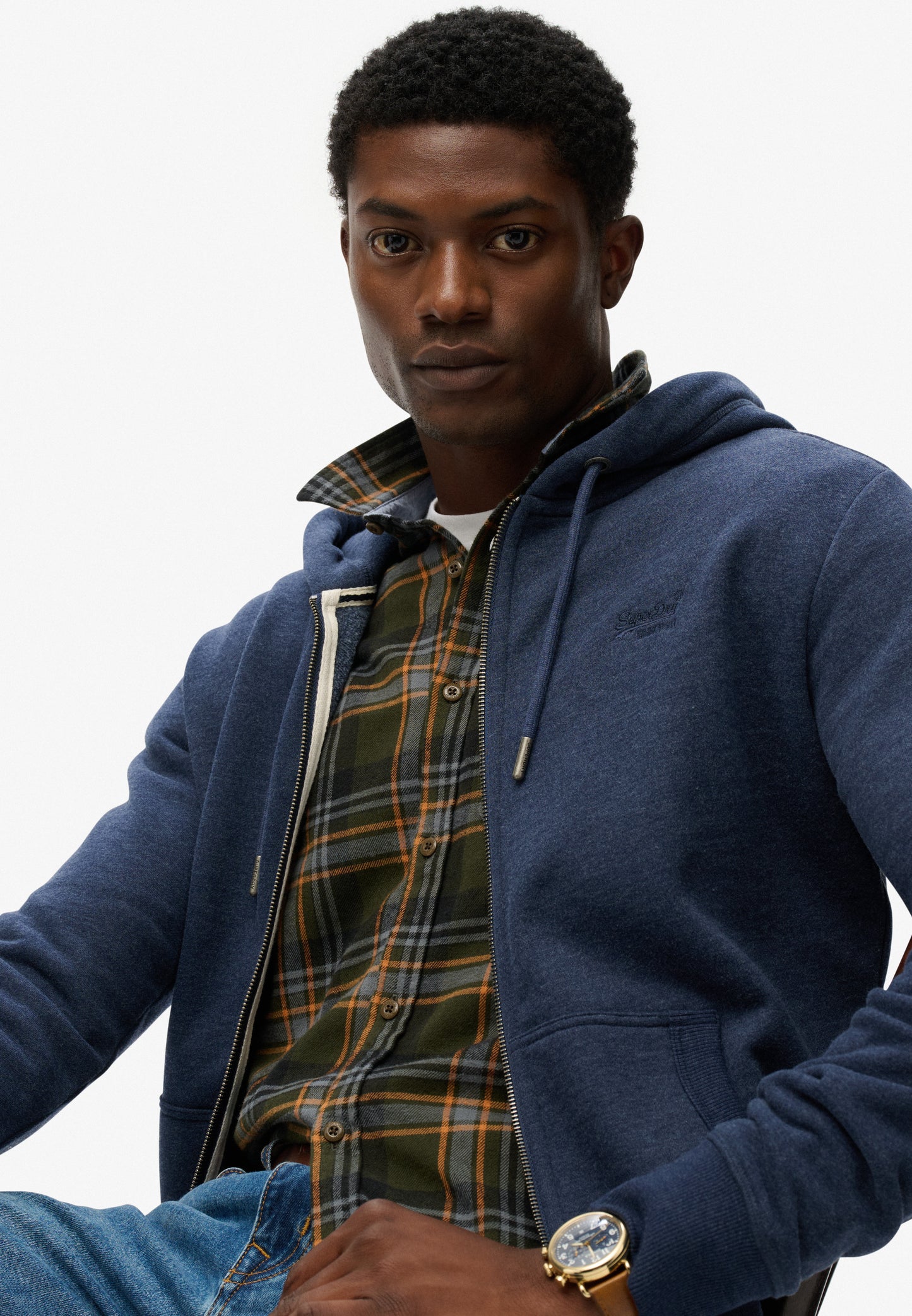 Essential Kapuzenjacke mit Logo