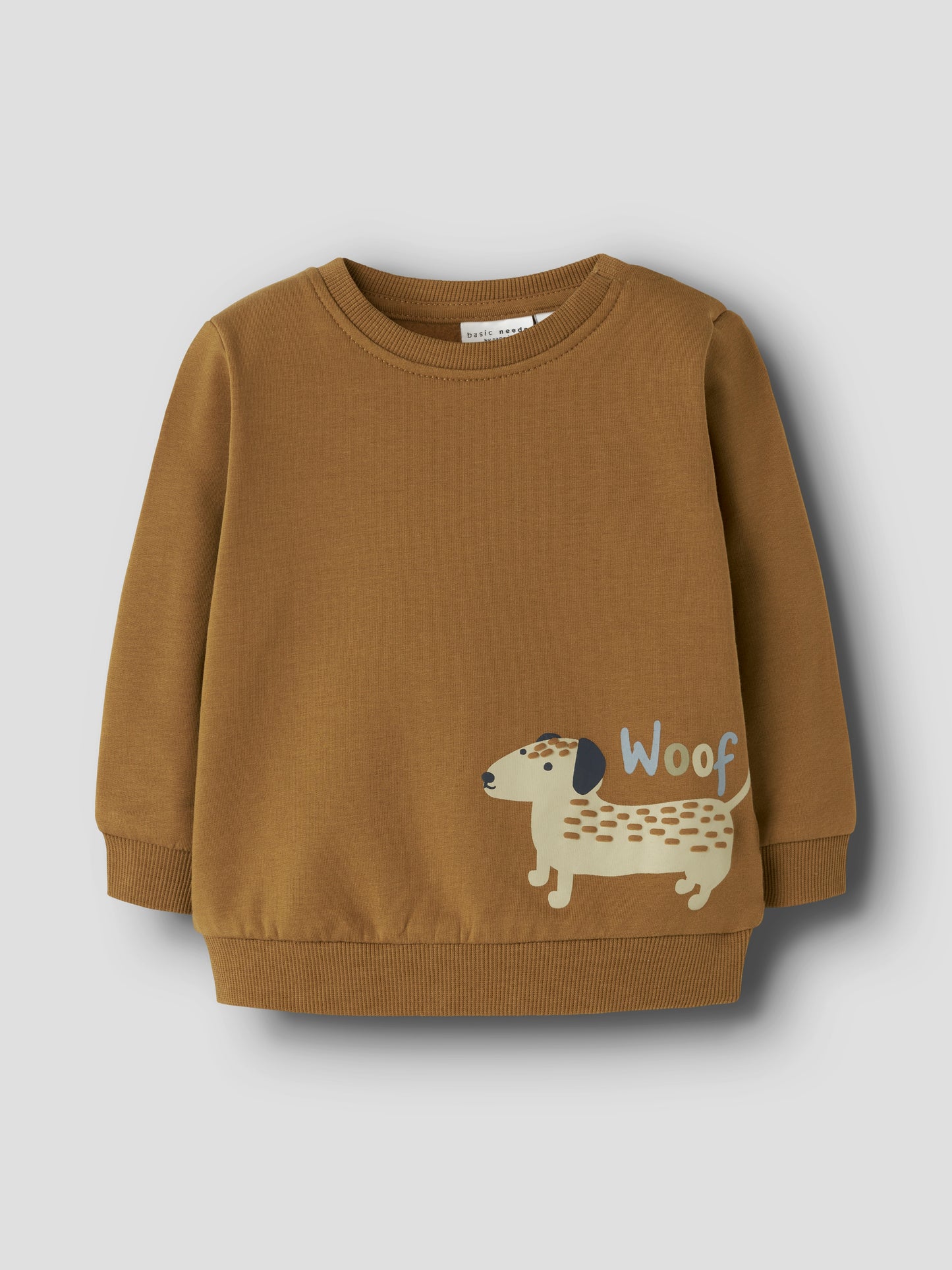 NBMVONNE LS SWEAT BOX BRU