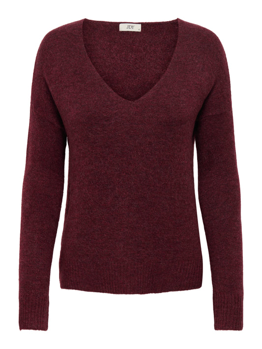 JDYELANORA L/S V-NECK PULLO. KNT NOOS