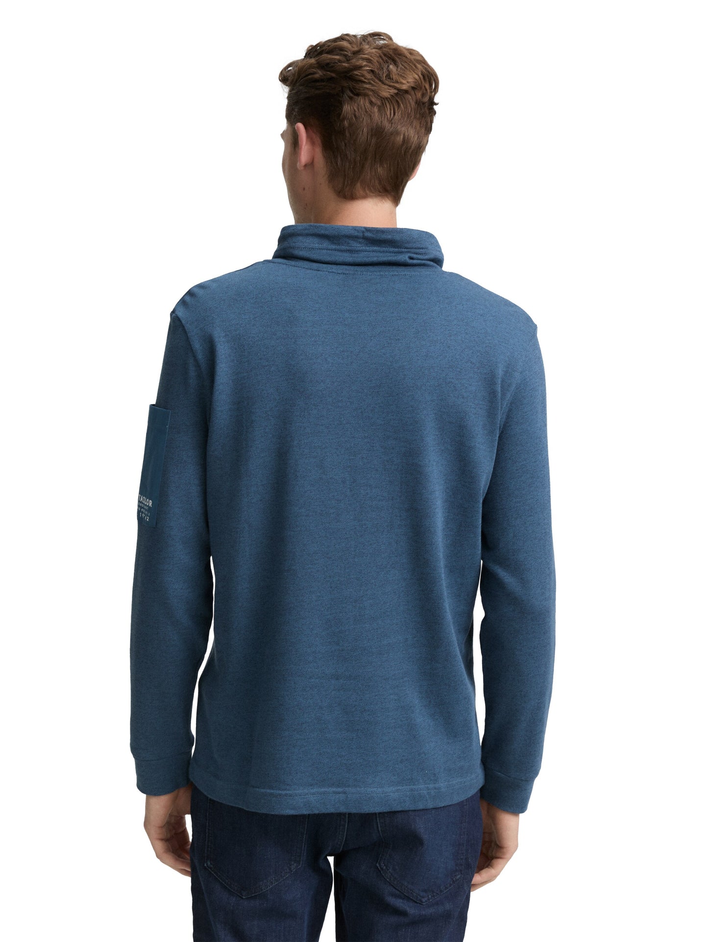 Snood Langarmshirt aus Baumwolle