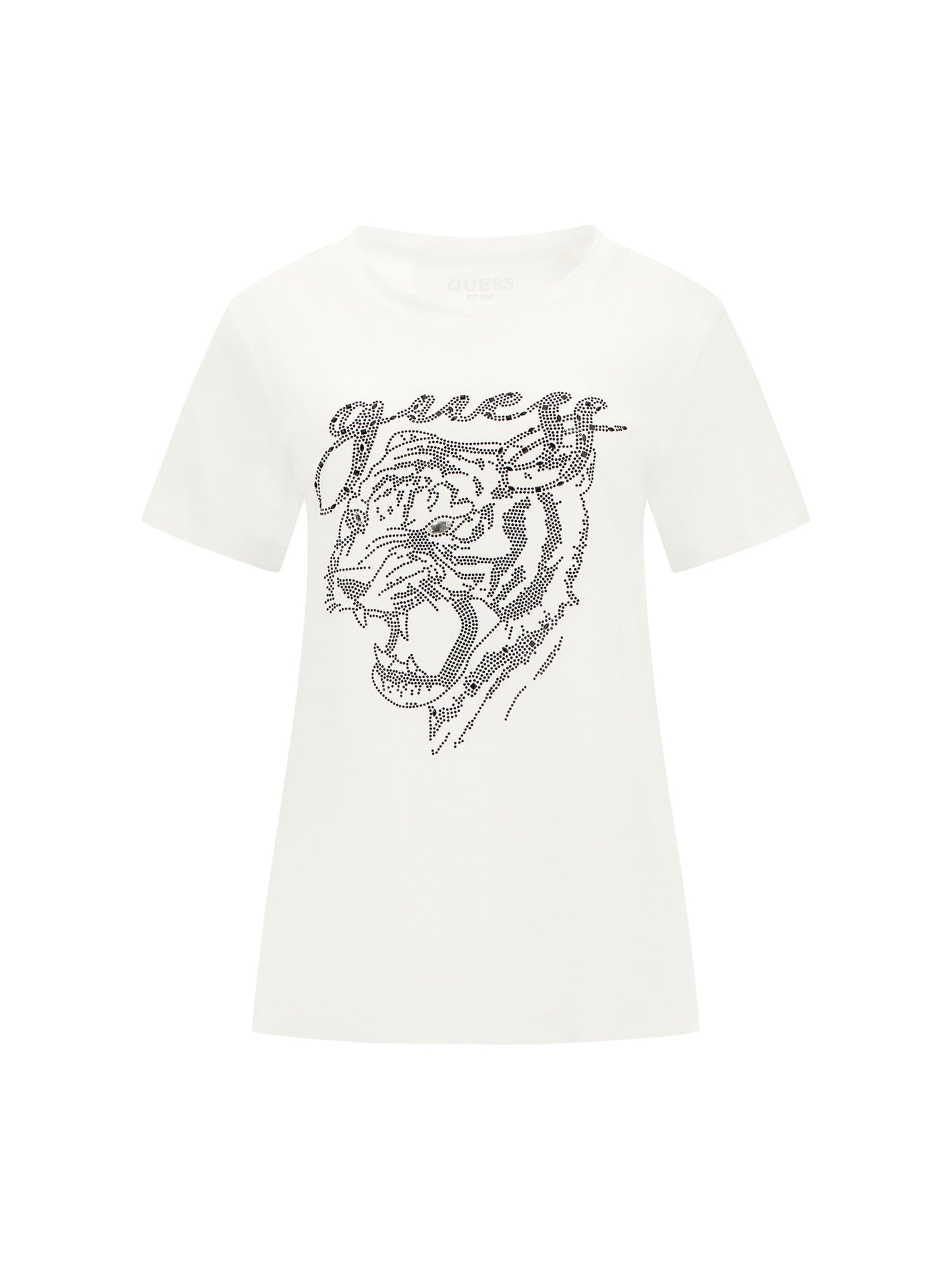 SS GUESS TIGER FACE EASY TEE