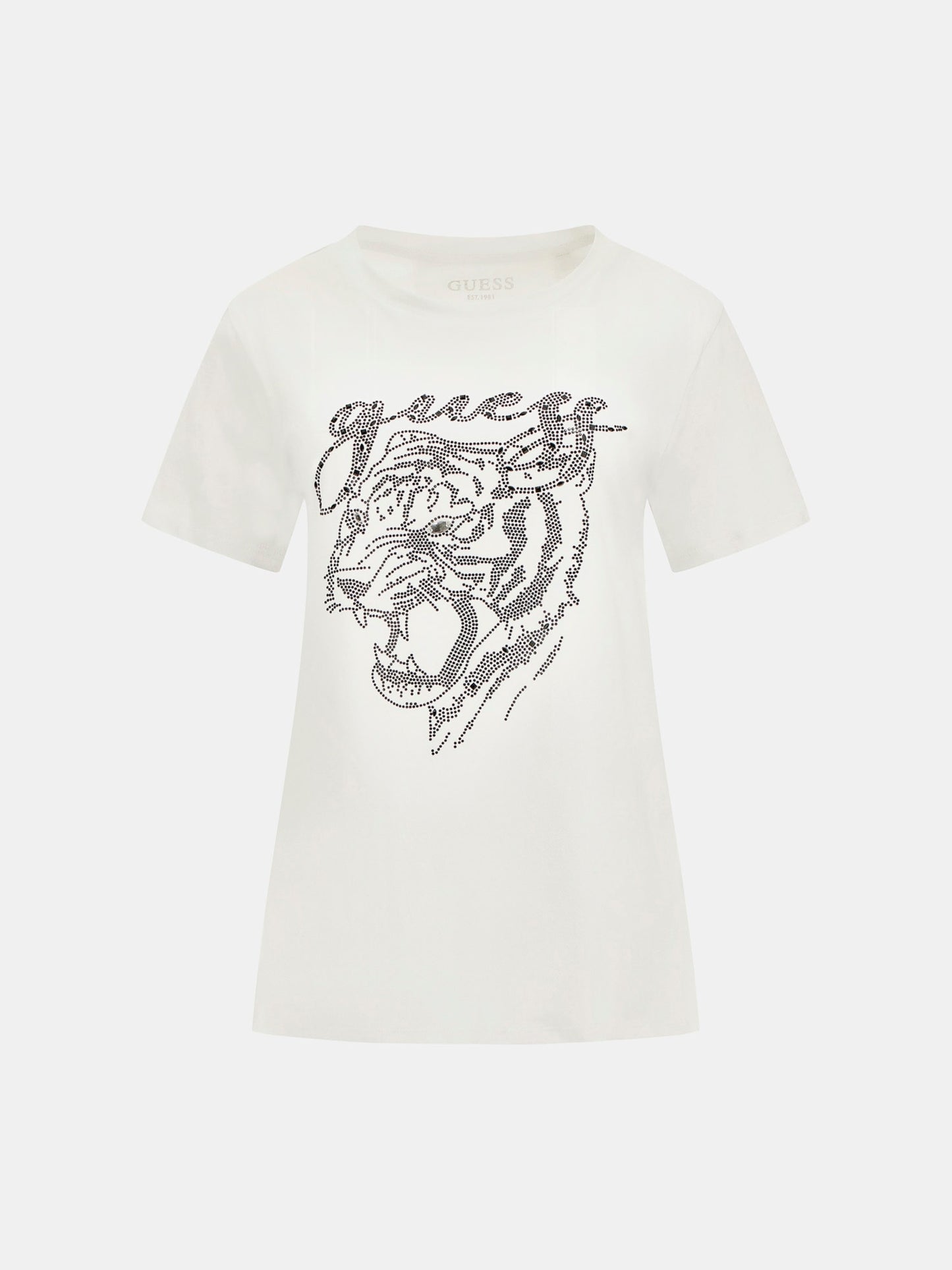 SS GUESS TIGER FACE EASY TEE