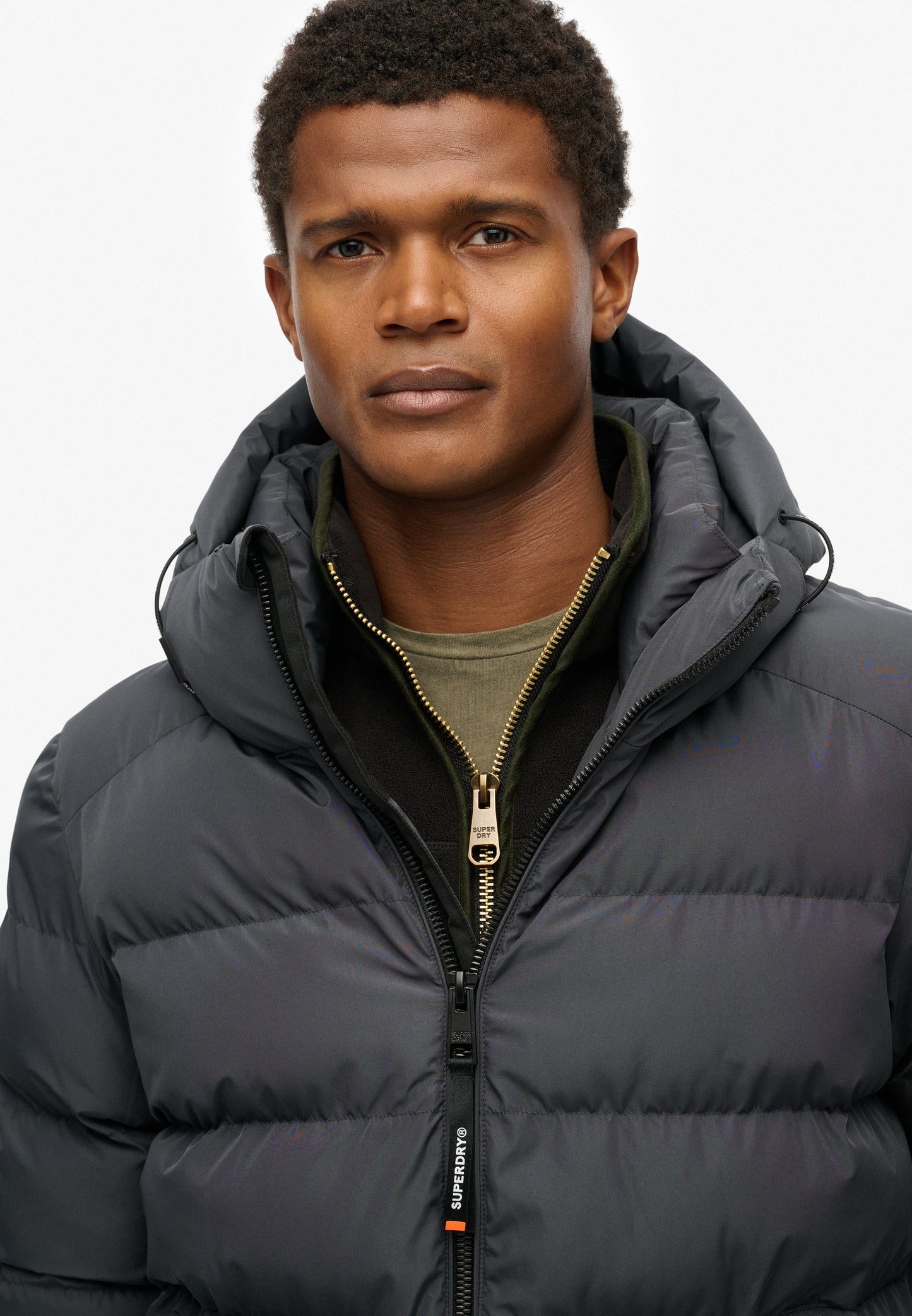 Sports Steppjacke mit Kapuze