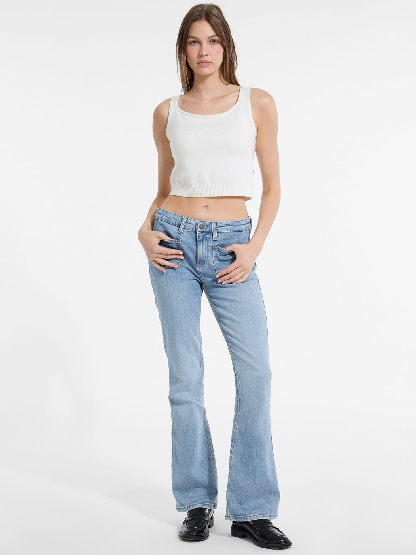 GJ G09 BOOTCUT PATCH POCKETS