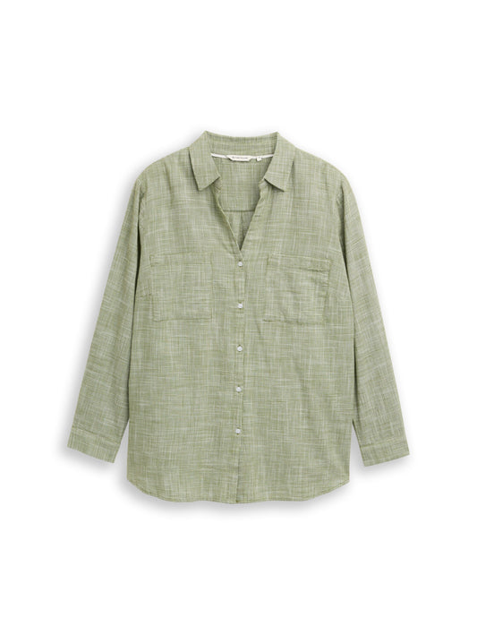 Plus Size - Bluse mit Brusttaschen