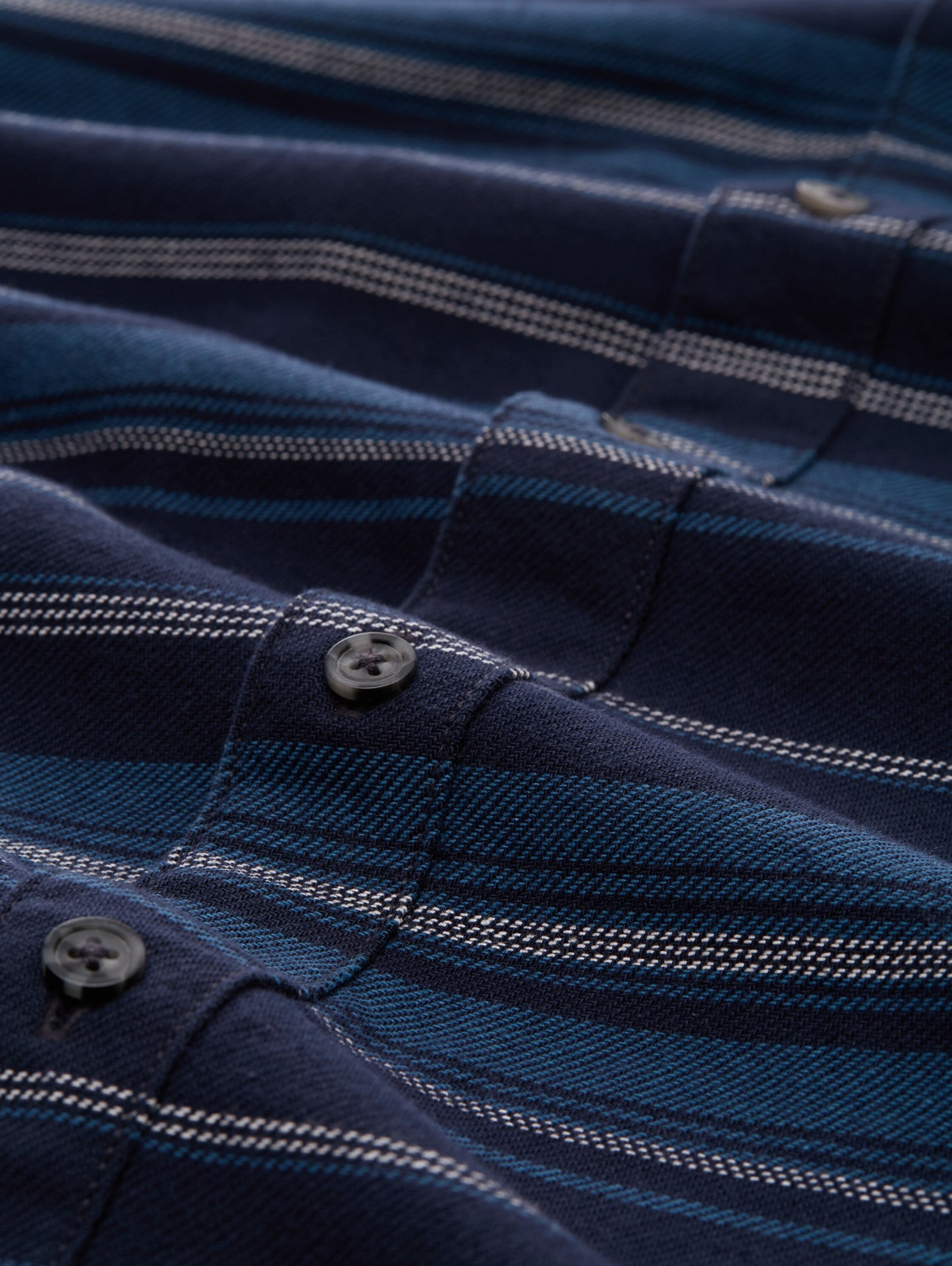 Comfort Fit Hemd mit Streifenmuster