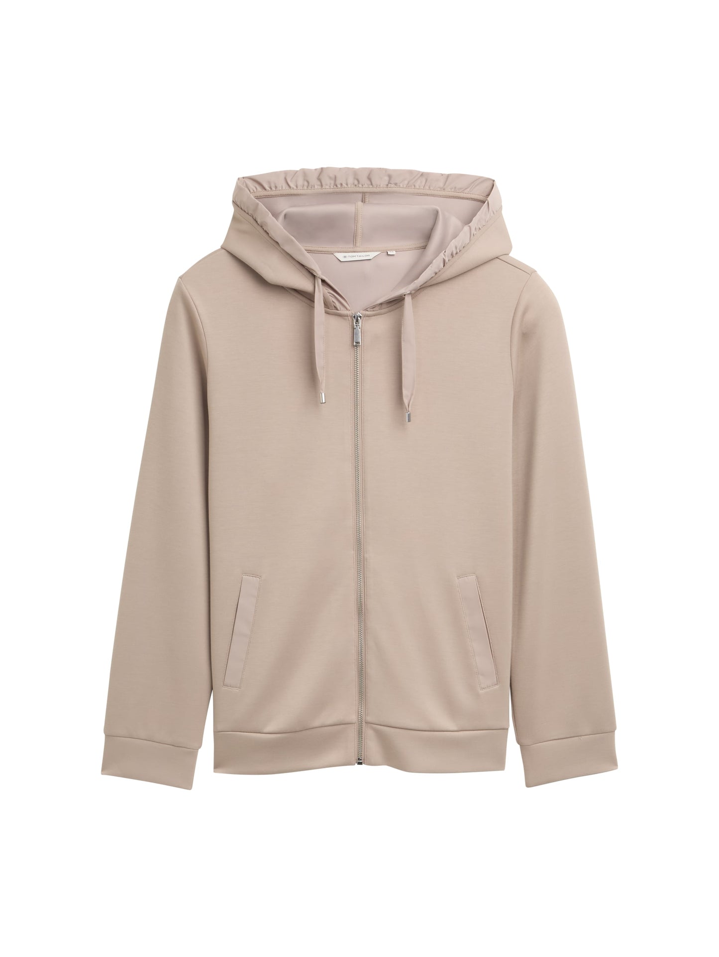 Plus Size - Hoodie Sweatjacke aus Scuba