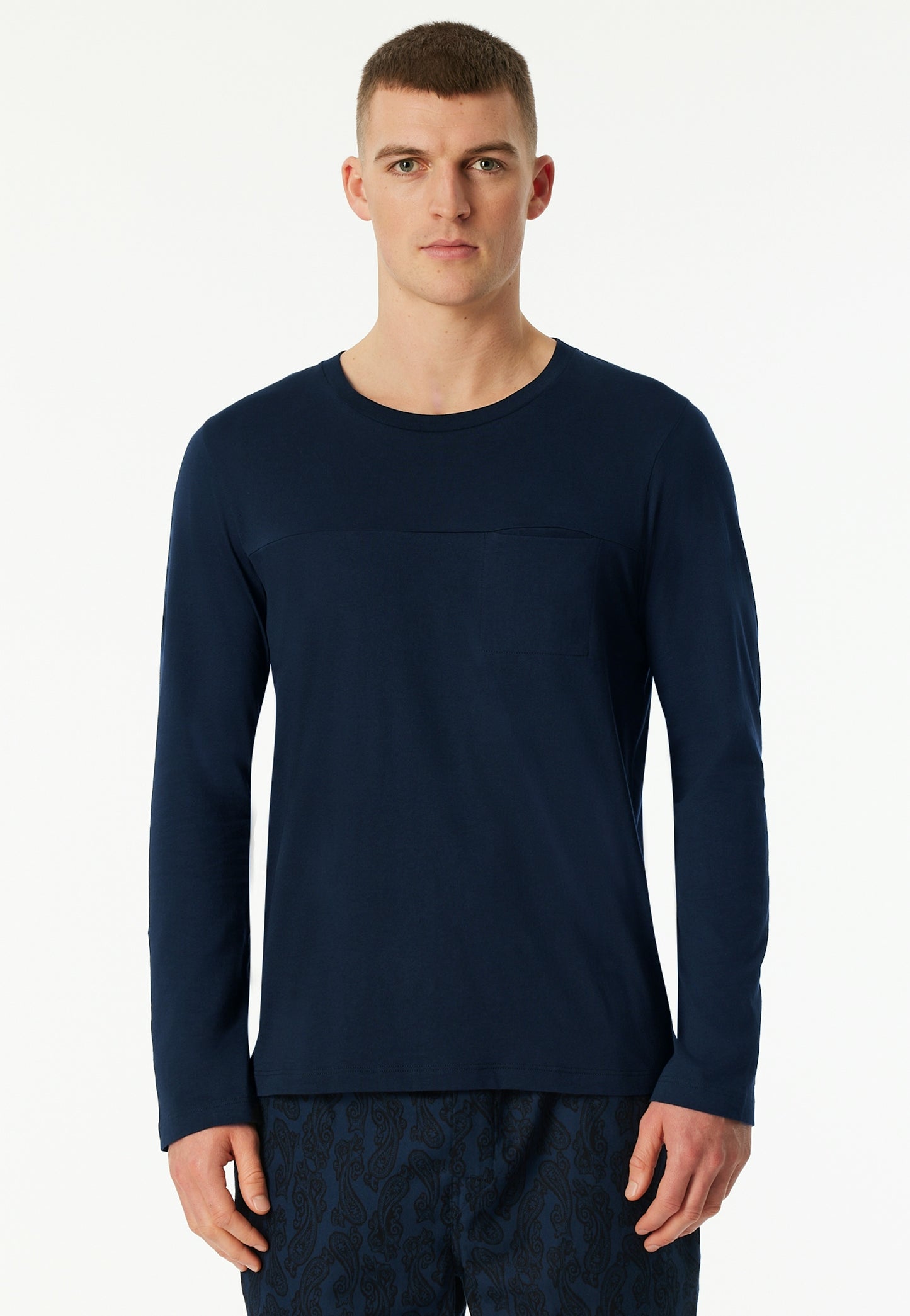 Langarmshirt Rundhals