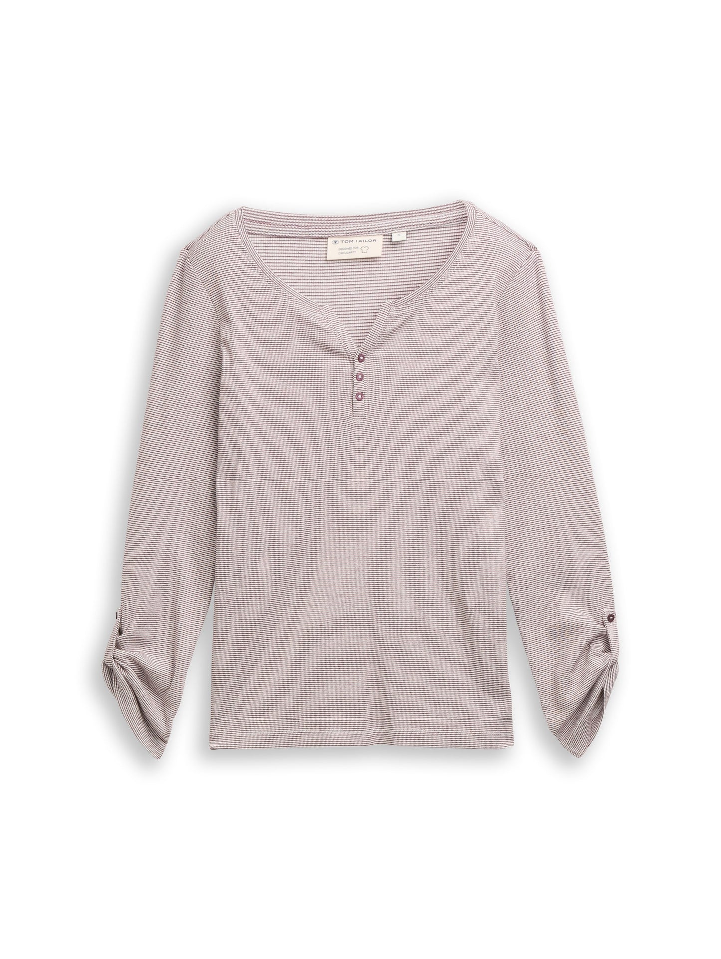 Langarmshirt mit Turn-Up-Funktion