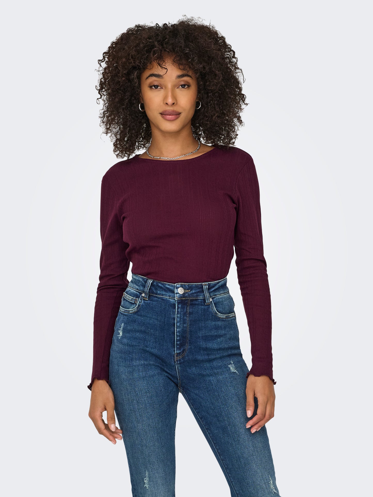 ONLCARLOTTA L/S TOP NOOS JRS