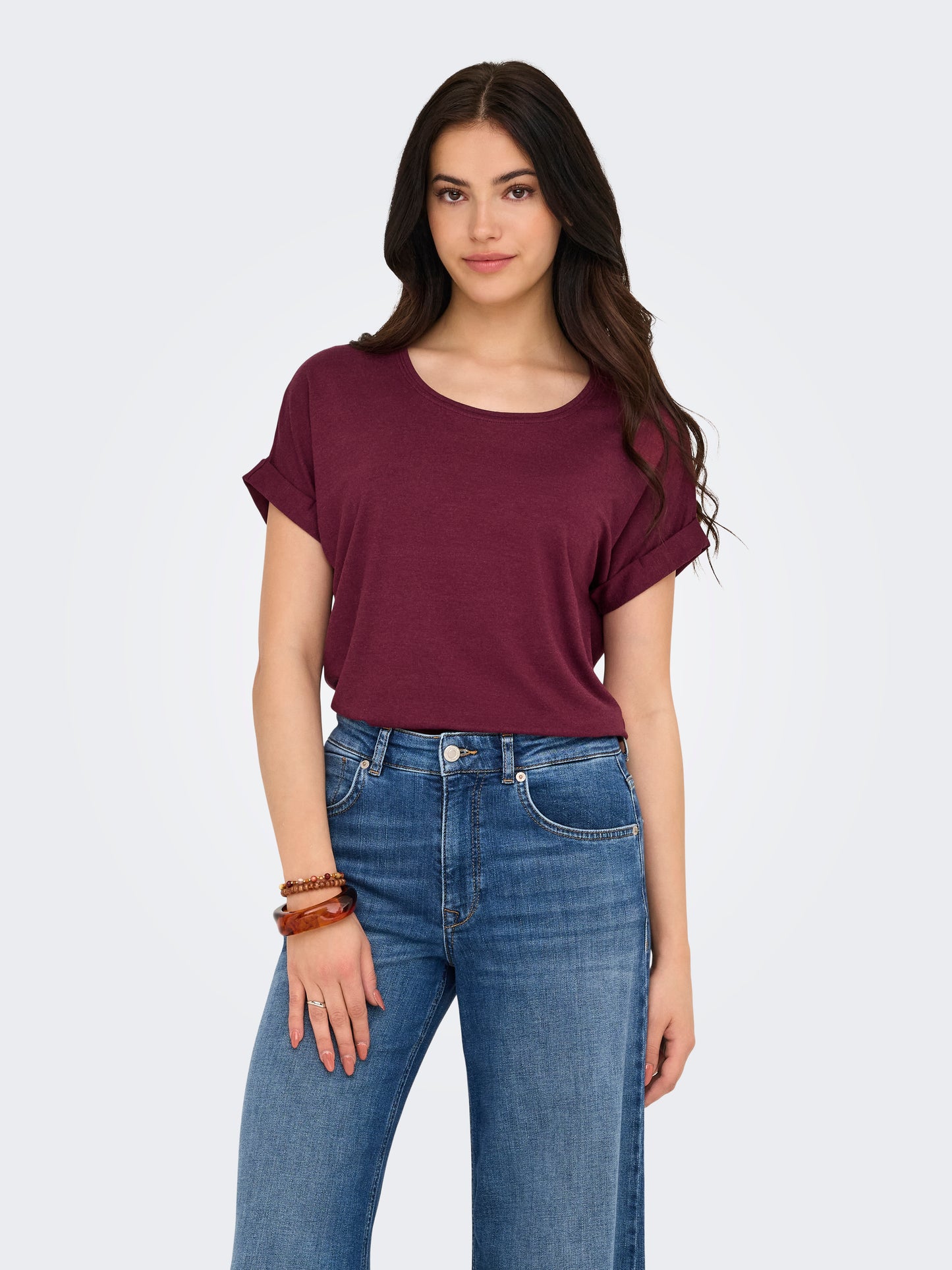 ONLMOSTER S/S O-NECK TOP NOOS JRS