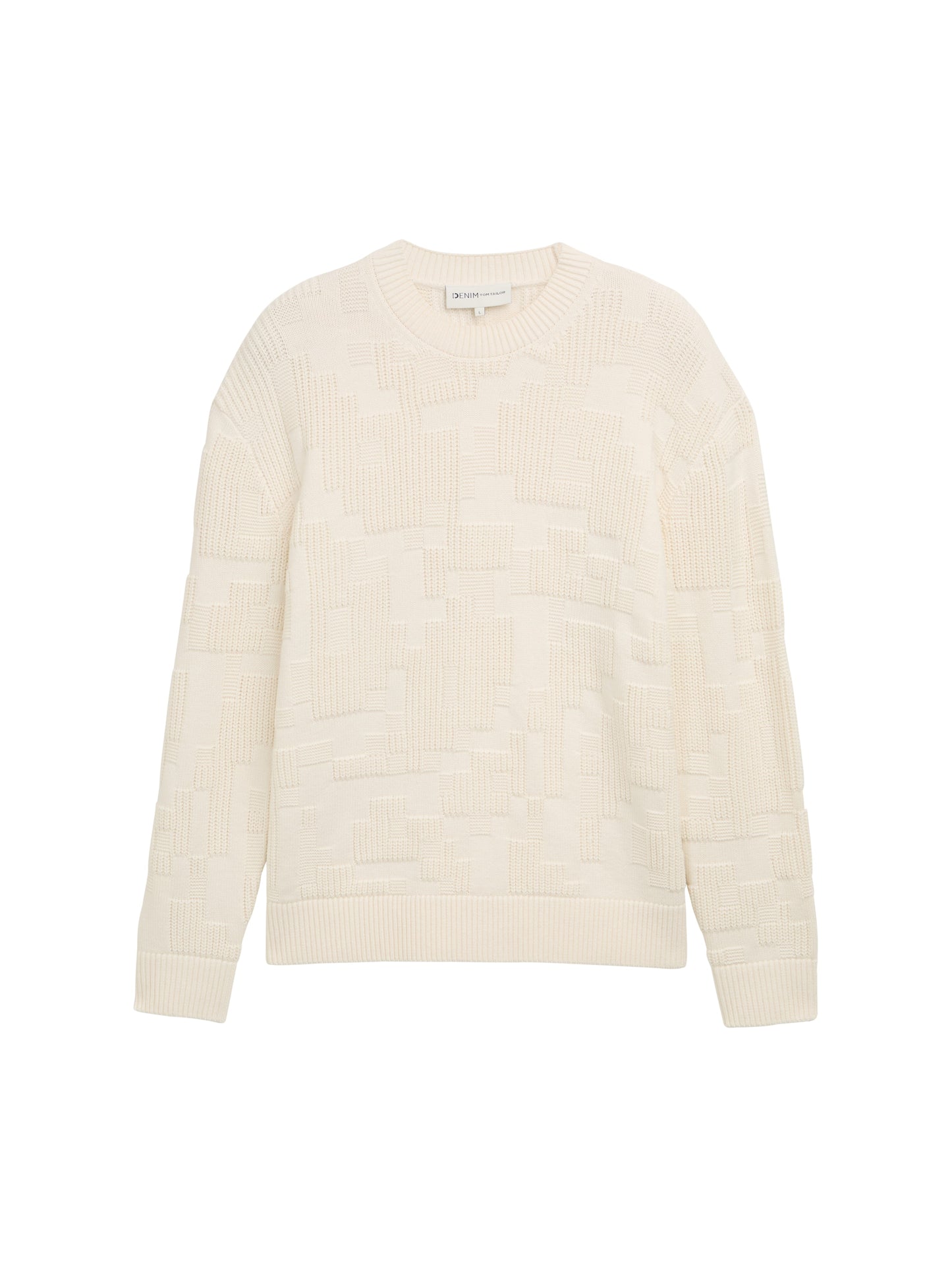 Loose Fit Strickpullover mit Muster
