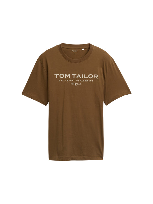 T-Shirt aus Baumwolle mit Logo-Print