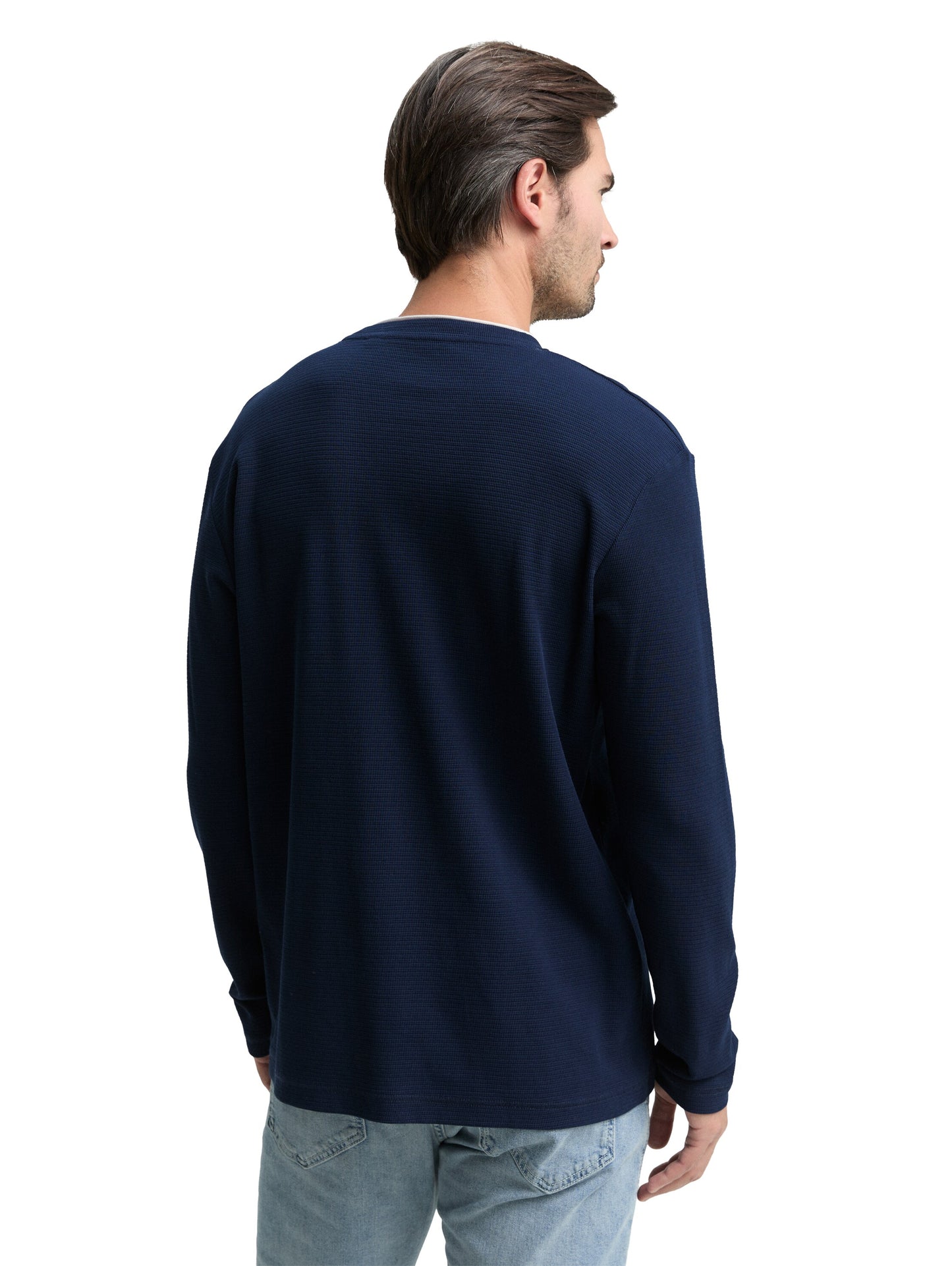 2-in-1 Langarmshirt aus Baumwolle