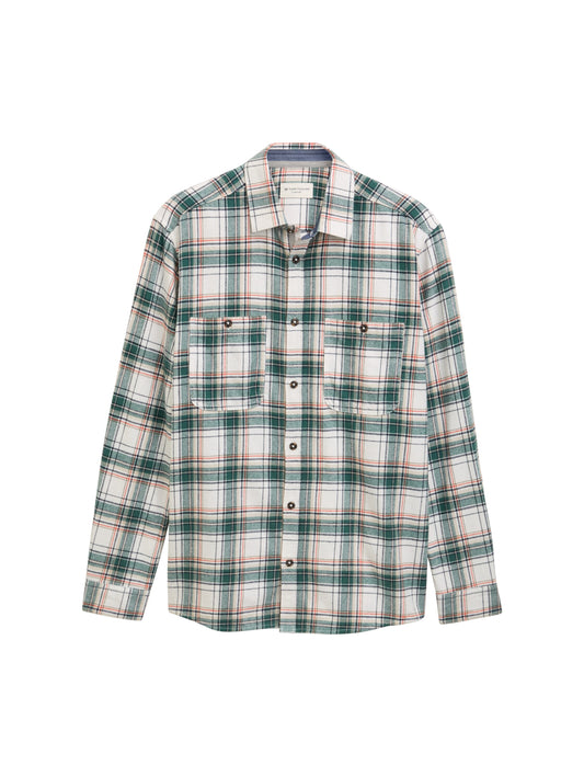 Comfort Fit Flanell-Hemd mit Karomuster