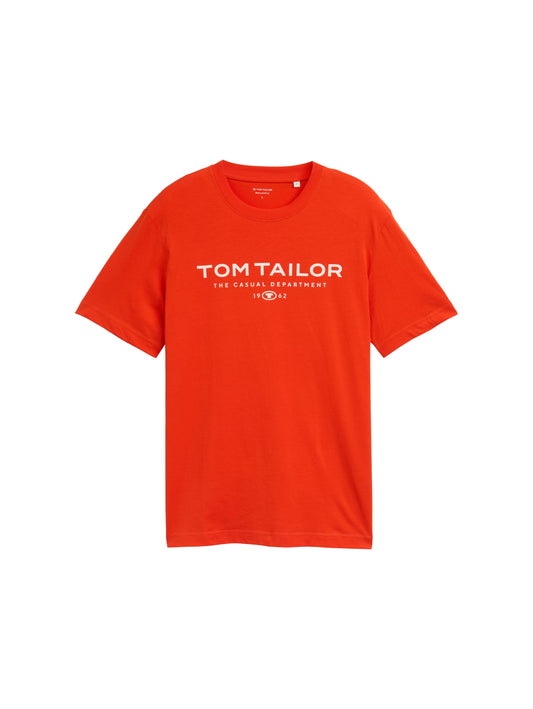 T-Shirt aus Baumwolle mit Logo-Print