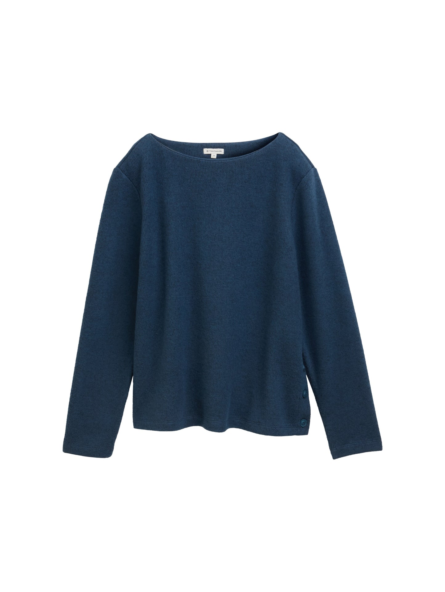 Sweatshirt mit Knopf-Details