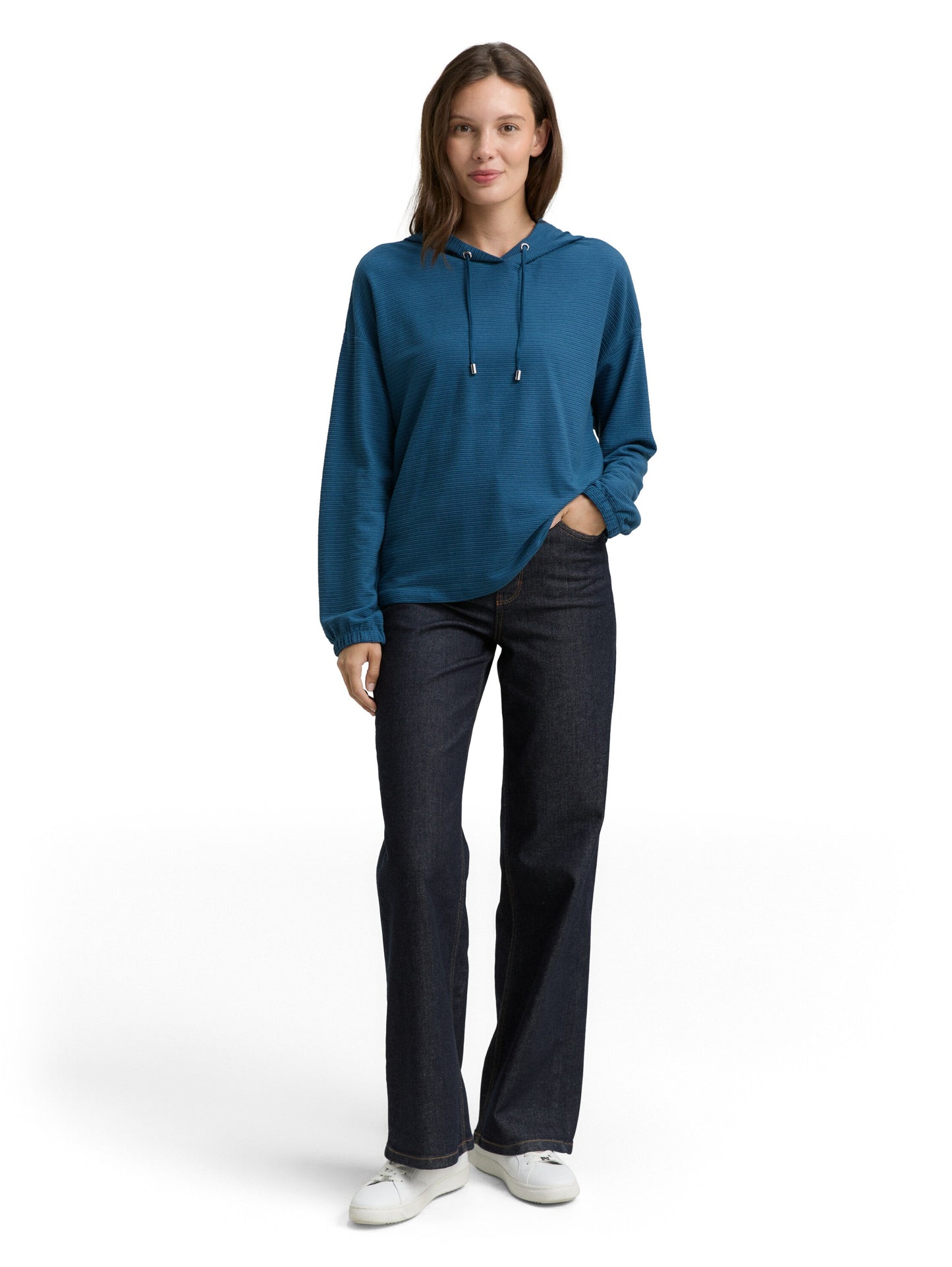 Langarmshirt mit Kapuze