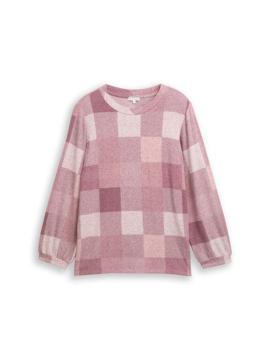 Plus Size - Langarmshirt mit Muster