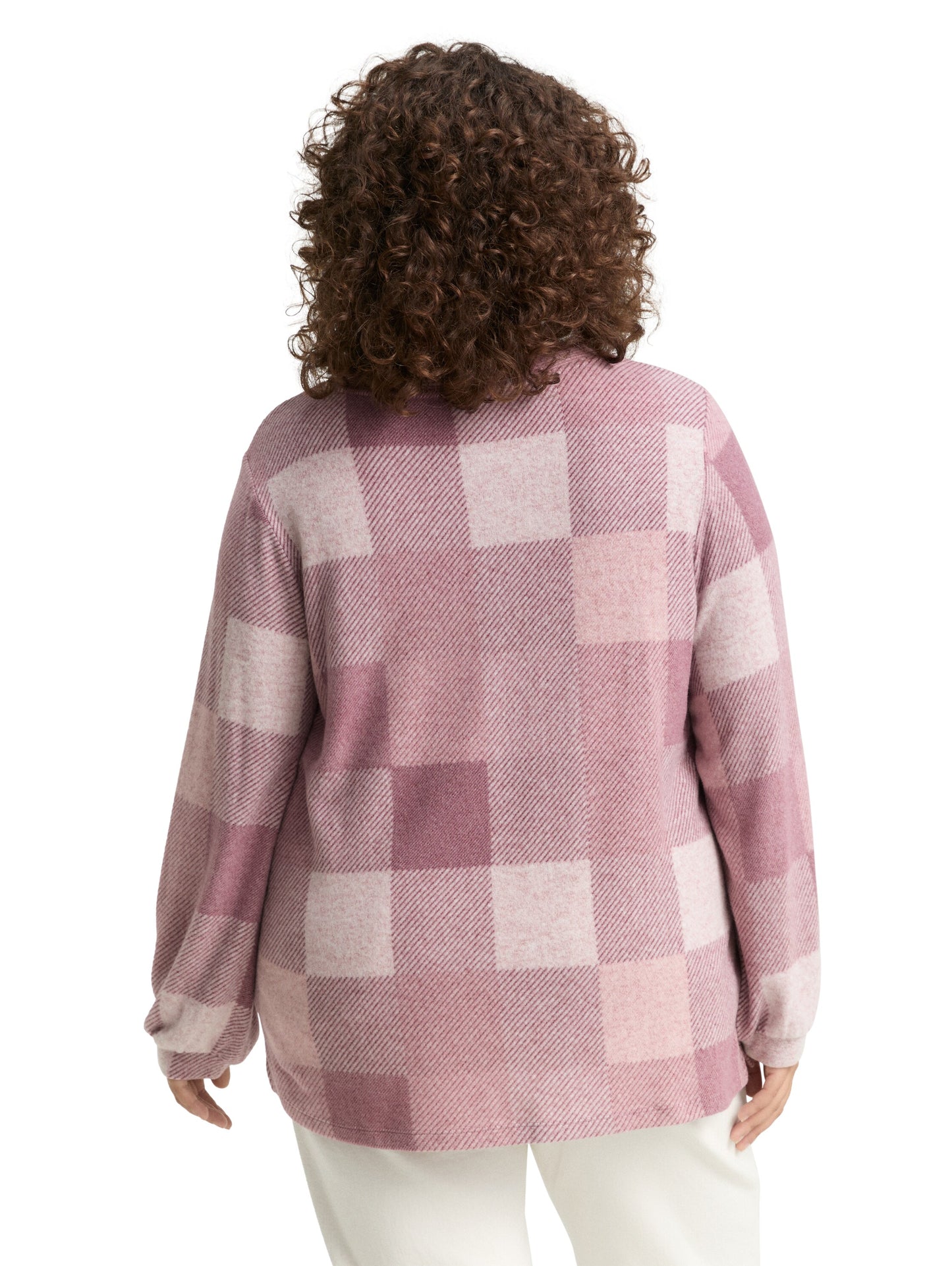 Plus Size - Langarmshirt mit Muster