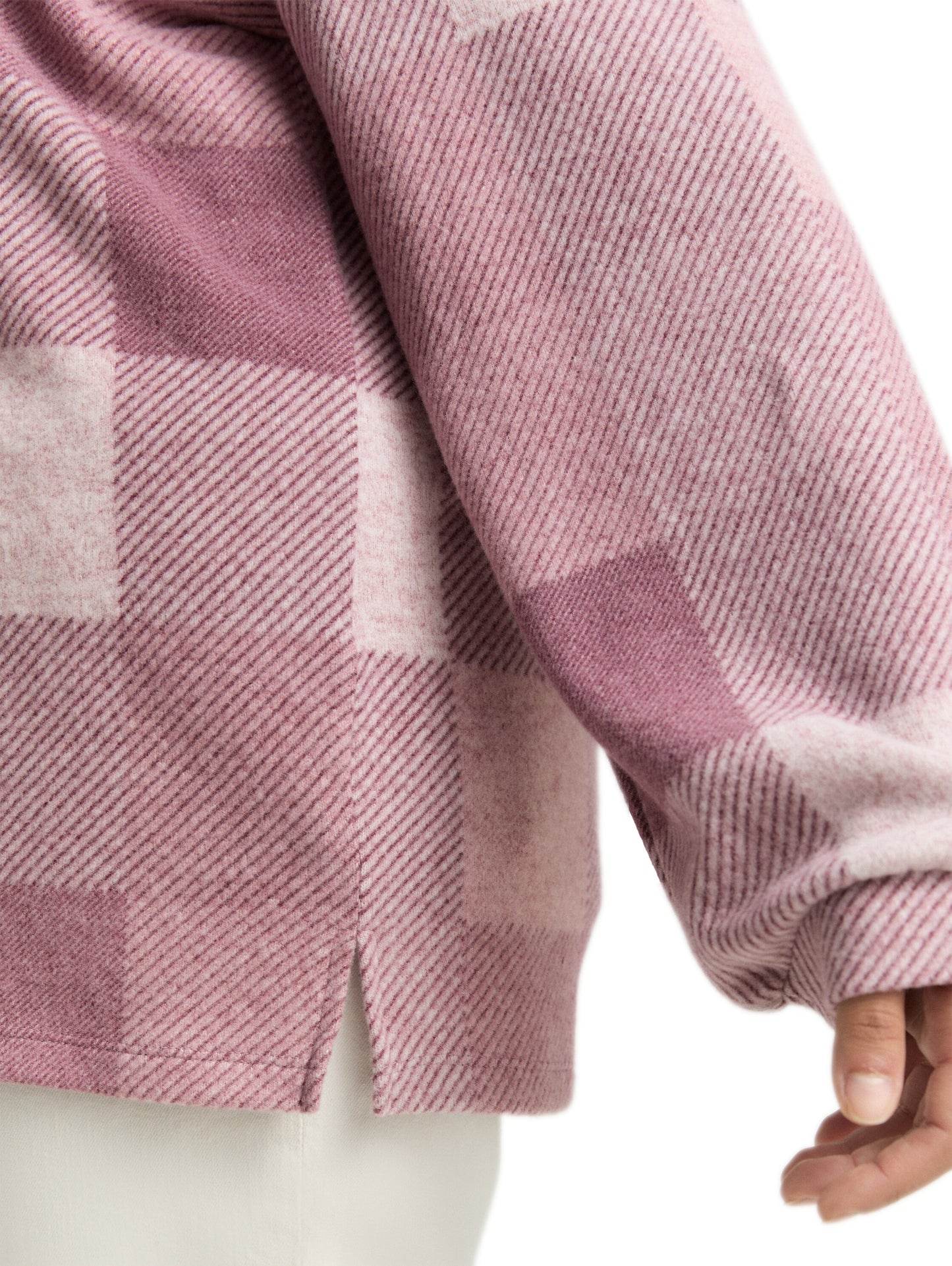 Plus Size - Langarmshirt mit Muster