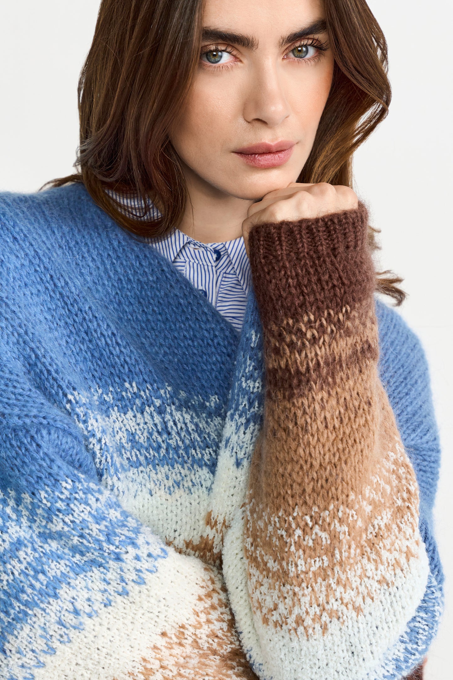 Colour Gradient Cardigan