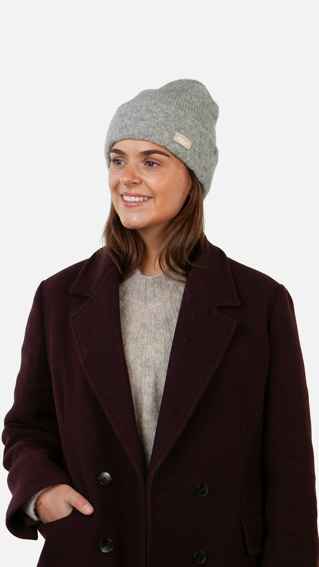 Sunnybird Beanie, heather grey