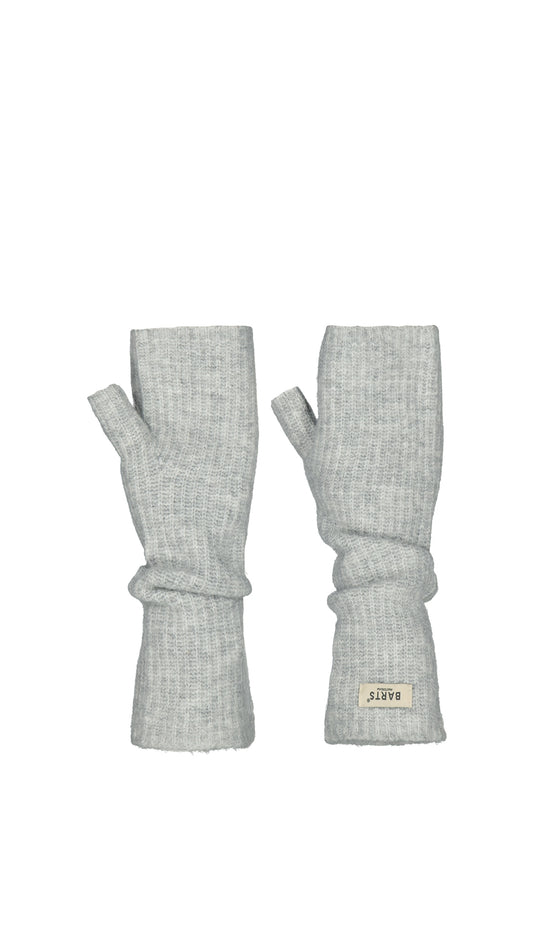 Darty Fingerless Gloves, heather grey