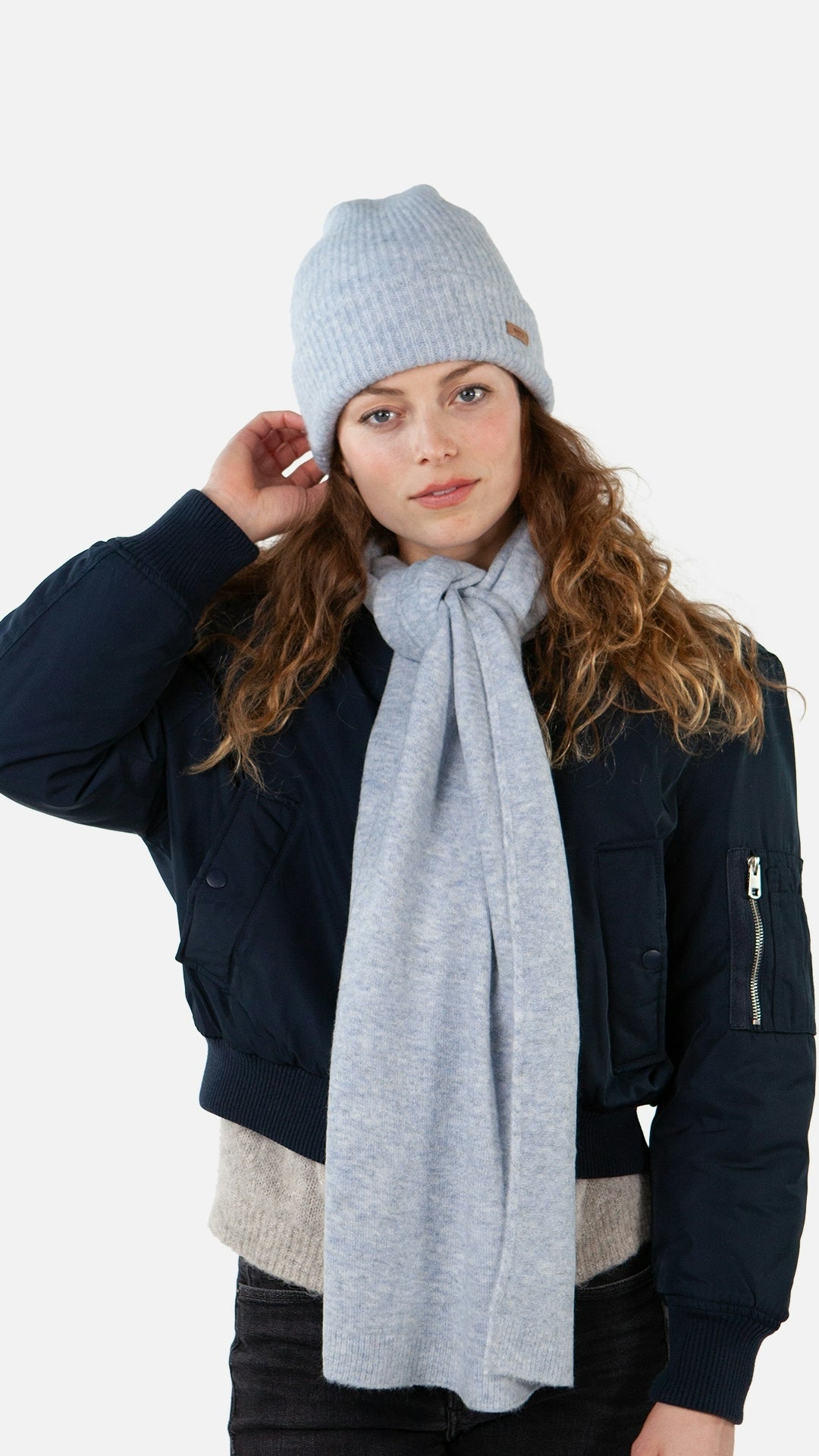 Witzia Scarf, light blue