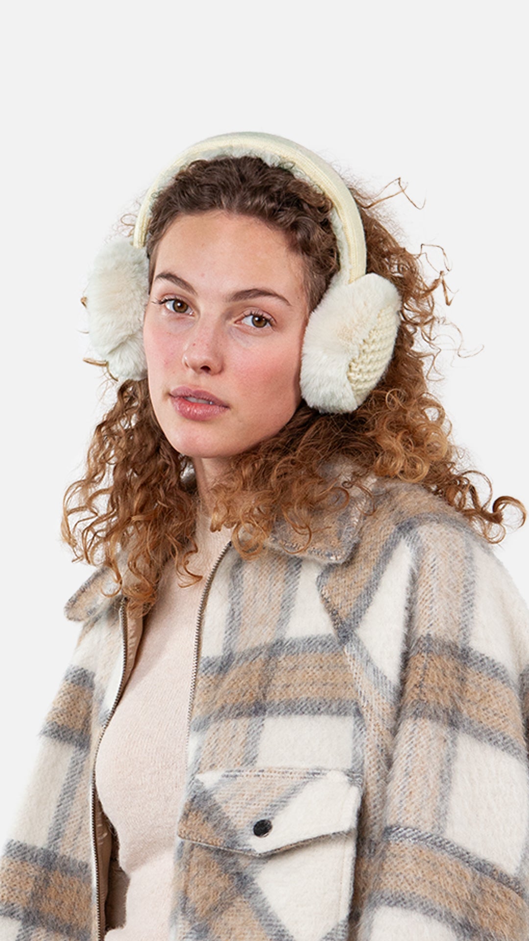Bigwit Earmuffs, cream