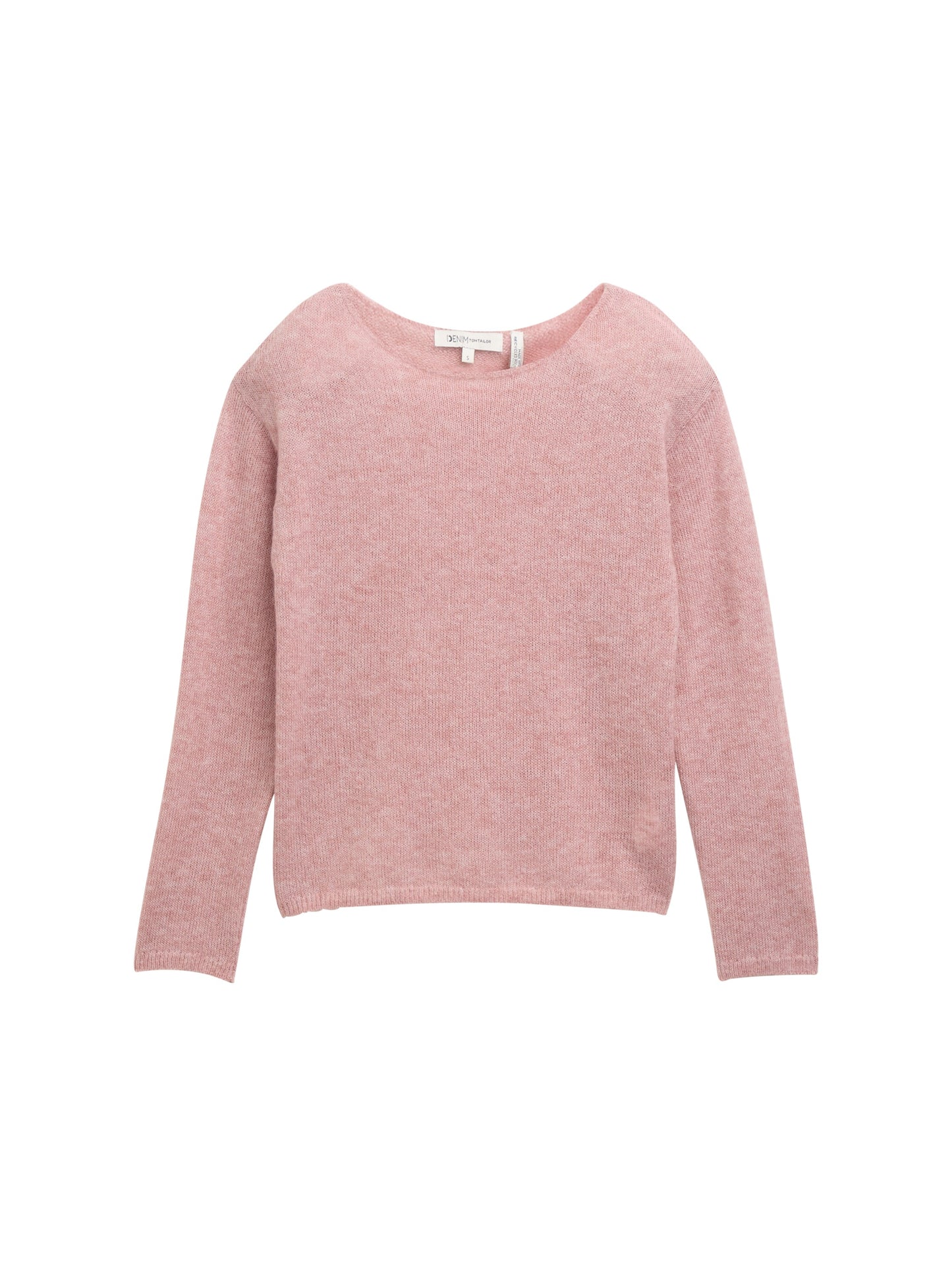Strickpullover mit U-Boot-Ausschnitt