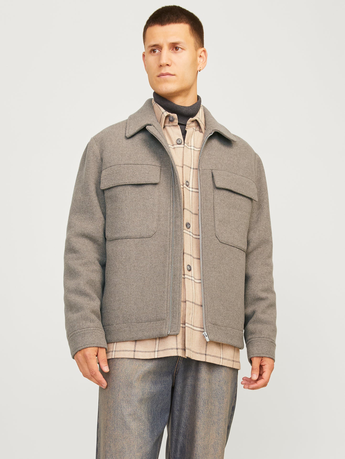 JPRCCRUSSEL WOOL BLEND JACKET SN