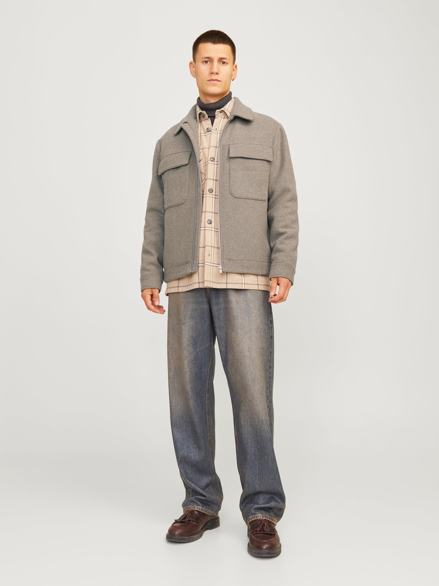 JPRCCRUSSEL WOOL BLEND JACKET SN