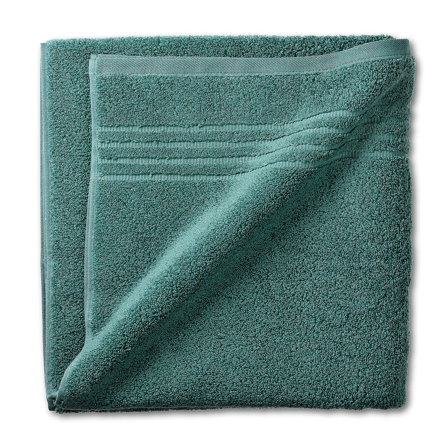 Duschtuch Leonora 100 Baumwolle Premium piniengruen 70,0x140,0cm, piniengruen