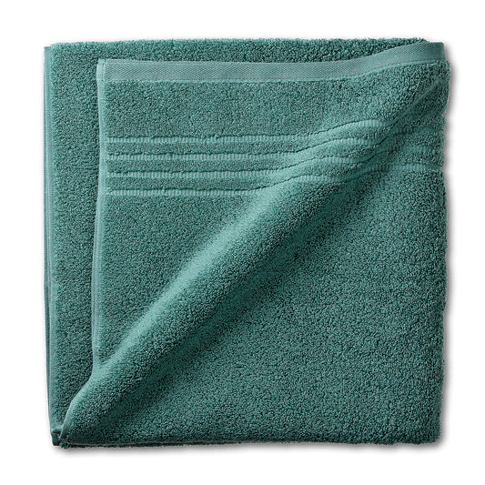 Duschtuch Leonora 100 Baumwolle Premium piniengruen 70,0x140,0cm, piniengruen
