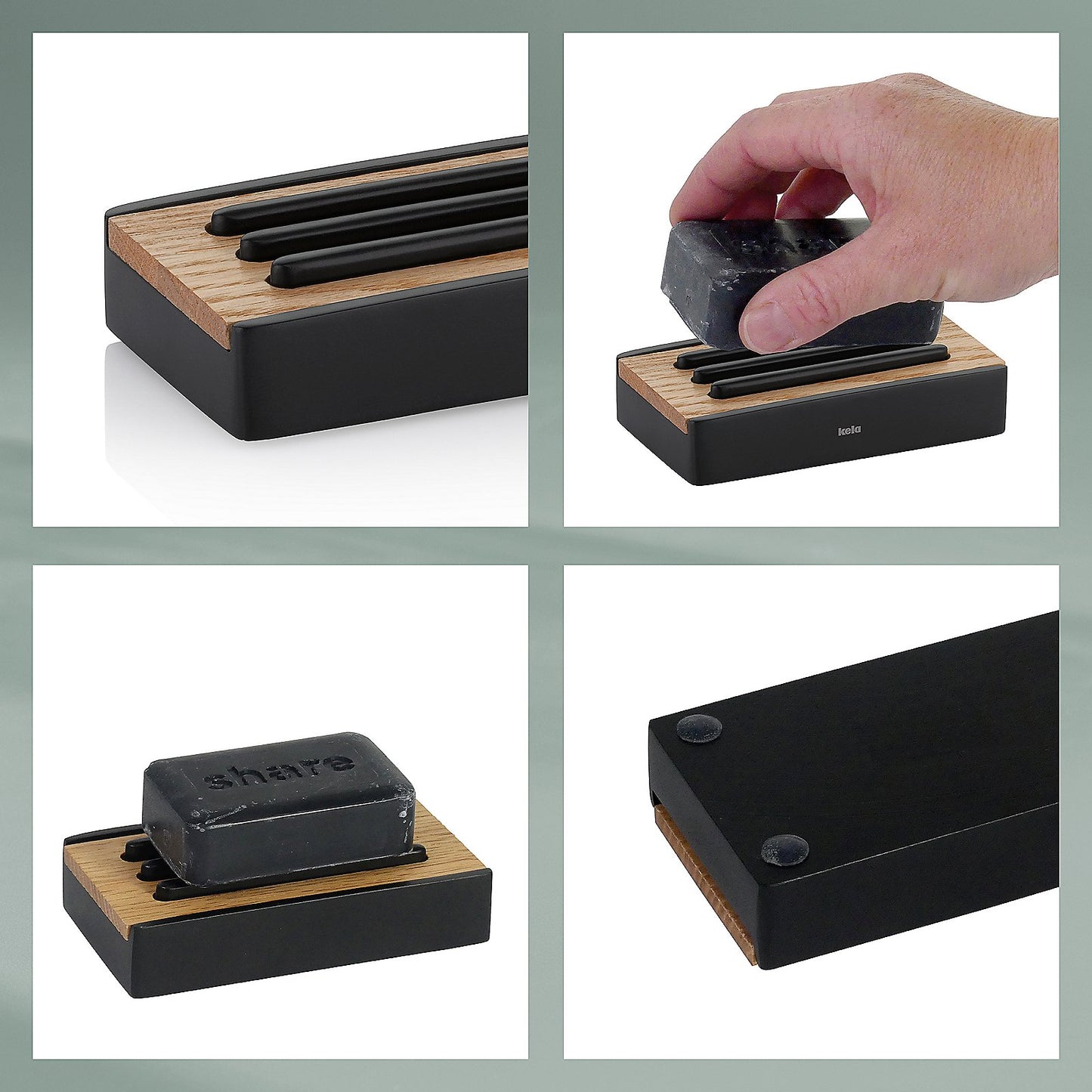 Kela Keck & Lang GmbH Bad Accessoiresmatt schwarz