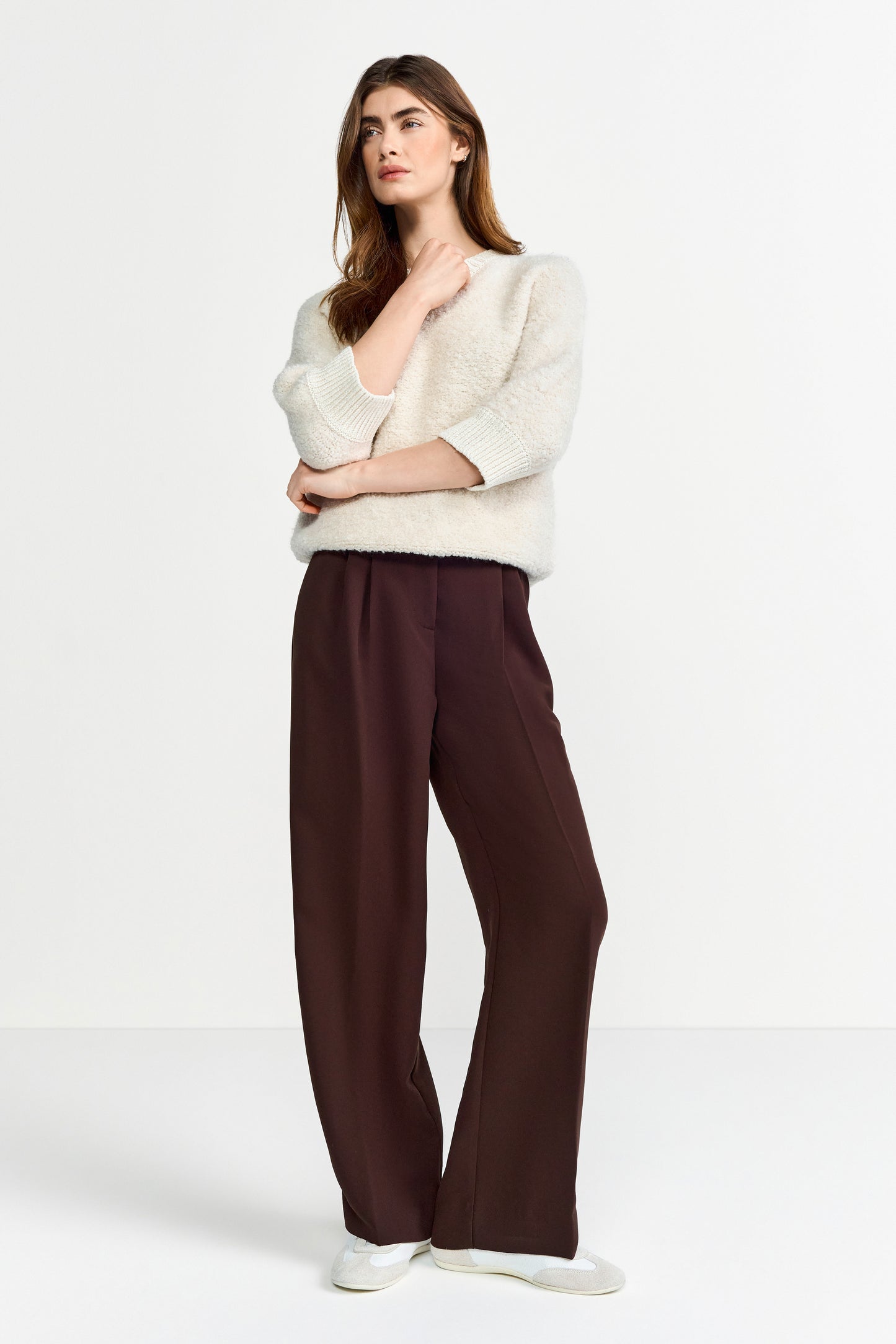 Bouclé Crew-Neck