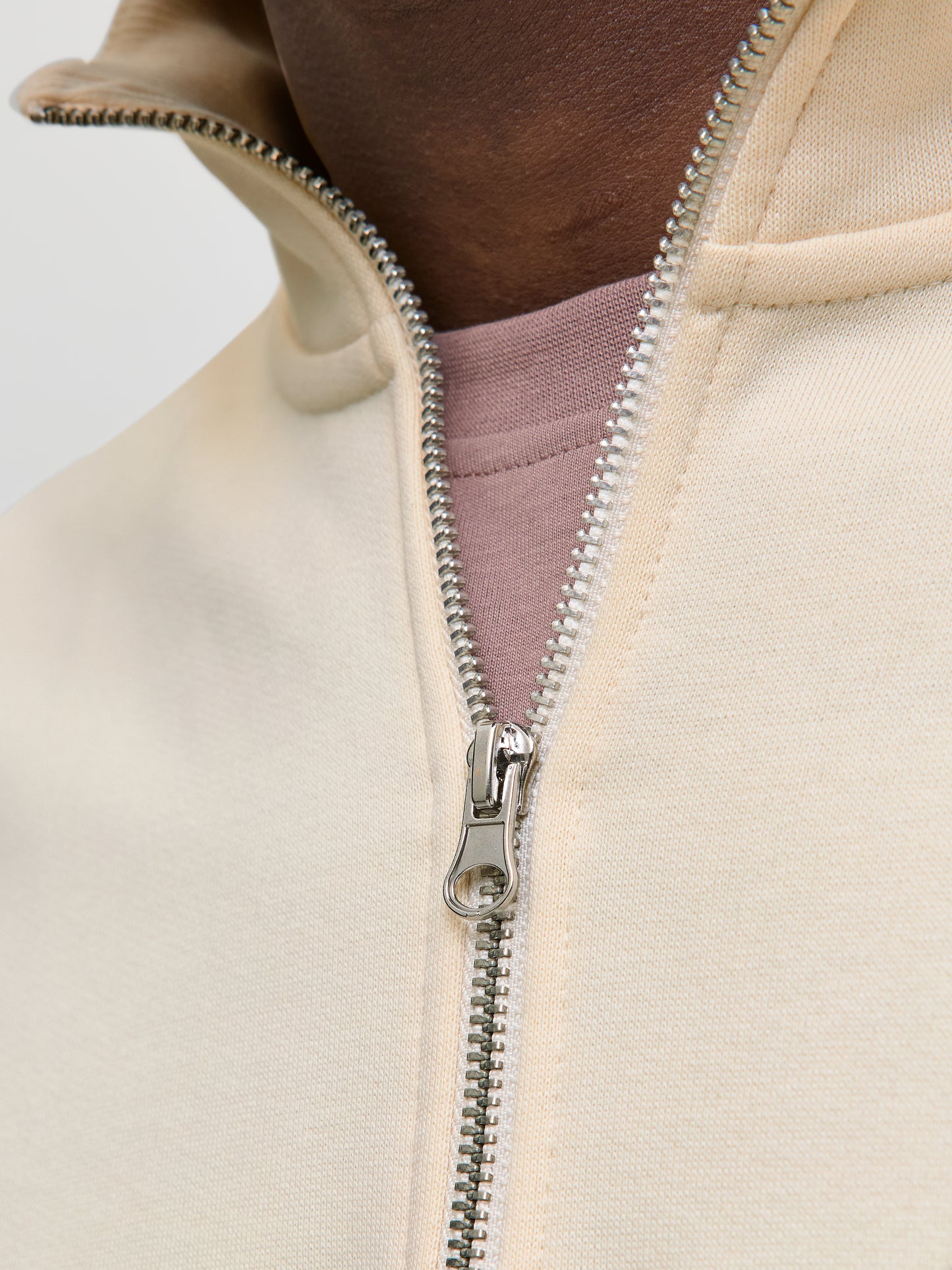 JORNORREBRO EMB SWEAT HIGH NECK SN