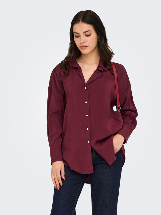 ONLZAZIMA L/S LOOSE SHIRT WVN NOOS