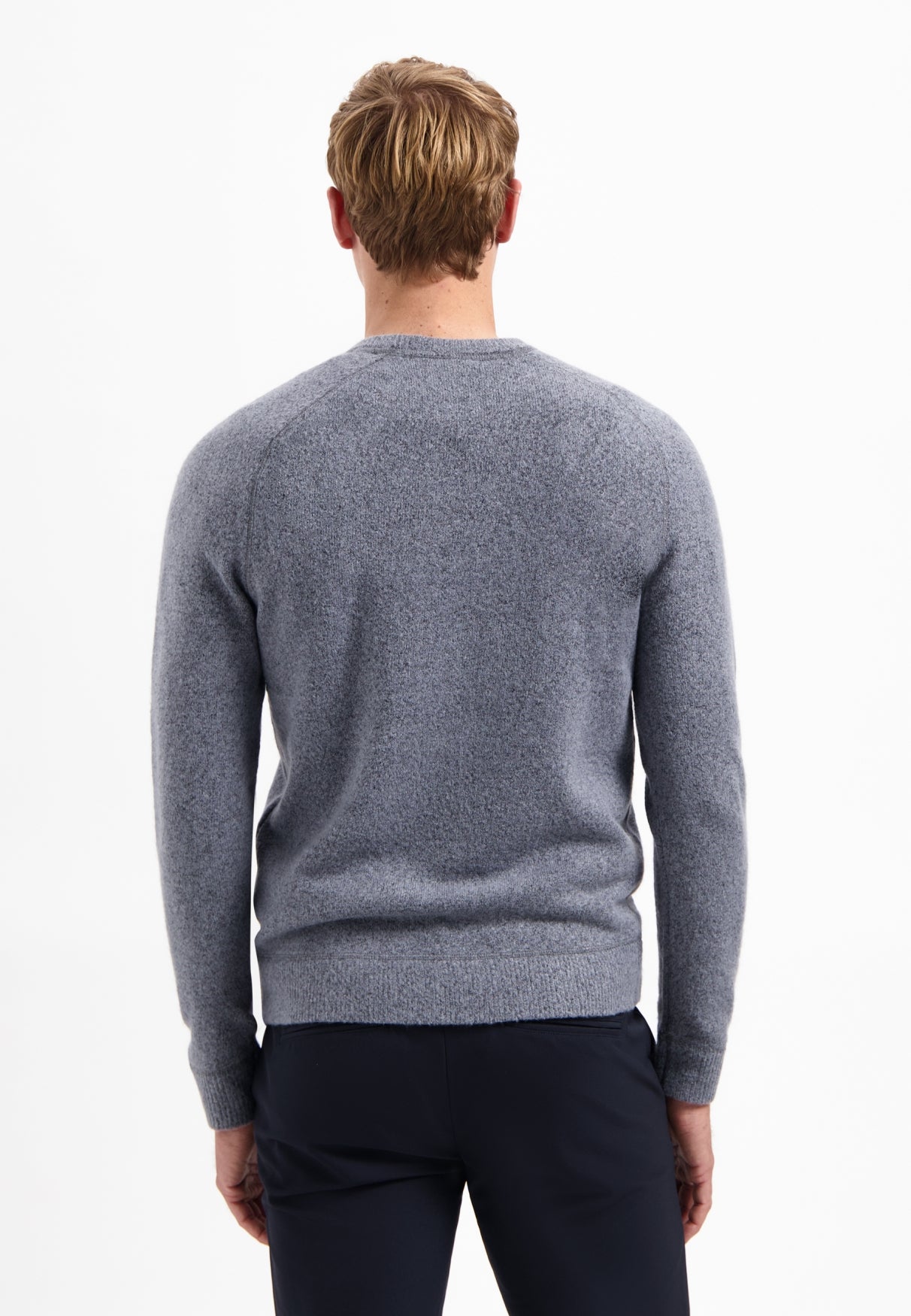 Pullover Crewneck Soft Wool Blend