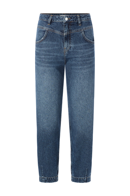 Slouchy Dark Blue Denim