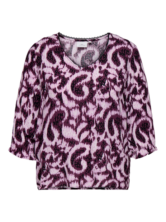 CARTYLA LIFE 3/4 BLOUSE AOP