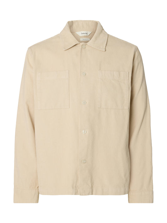 SLHREGTATE CORD OVERSHIRT