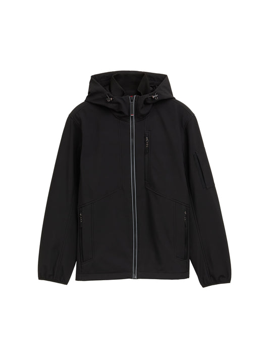 Softshell Jacke mit Kapuze