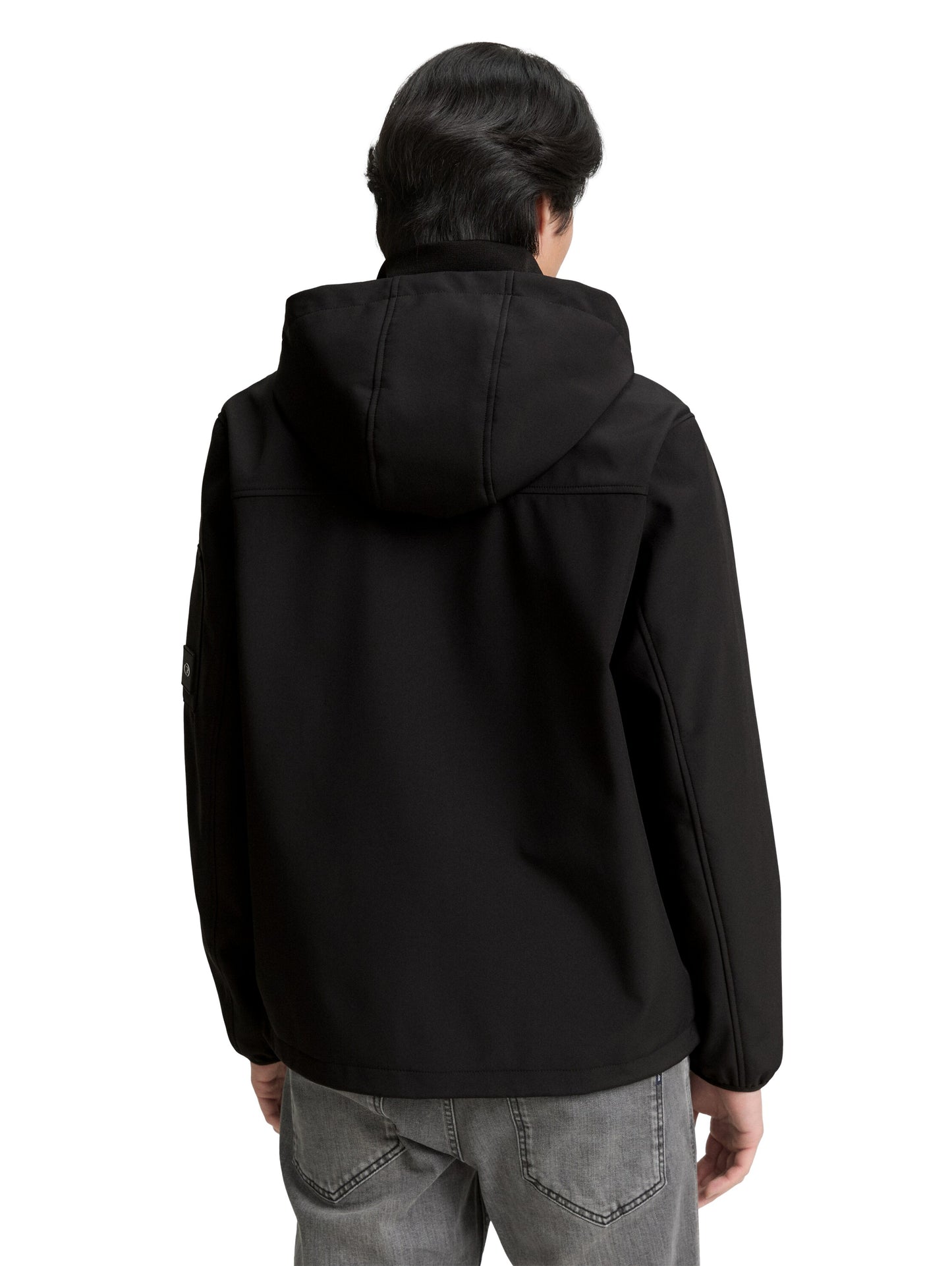 Softshell Jacke mit Kapuze